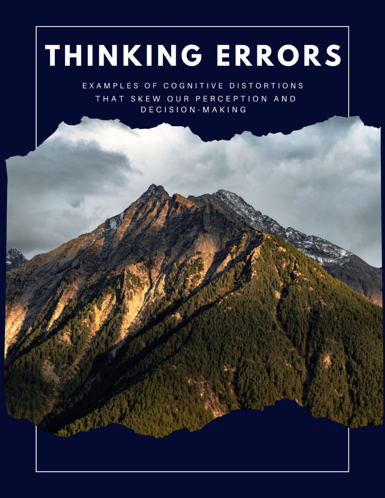 Thinking Errors cover page