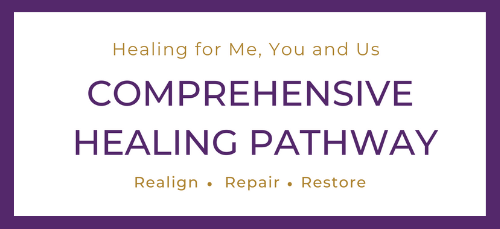 CHP logo with purple border